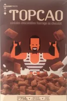 Topcao Céréales chocolatées fourrage chocolat