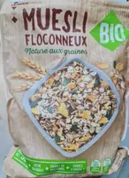 Muesli floconneux nature aux graines