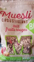 Muesli croustillant aux fruits rouges