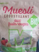 Miesli croustillant bio aux fruits rouges