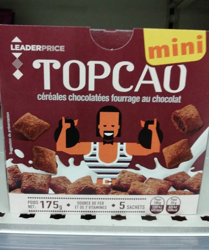Topcao fourrage chocolat mini