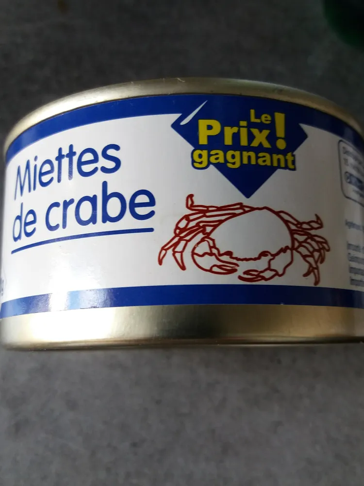 Miettes de Crabe