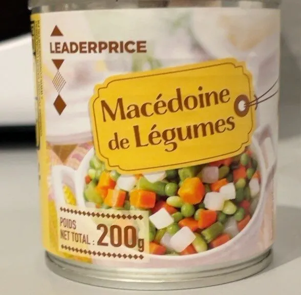 Macédoine de légume