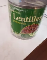 Lentilles préparées