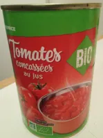 Tomates concassées au jus bio
