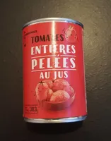 Tomates entières pelées au jus
