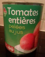 Tomates entières pelées au jus