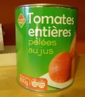 Tomates entières pelées au jus