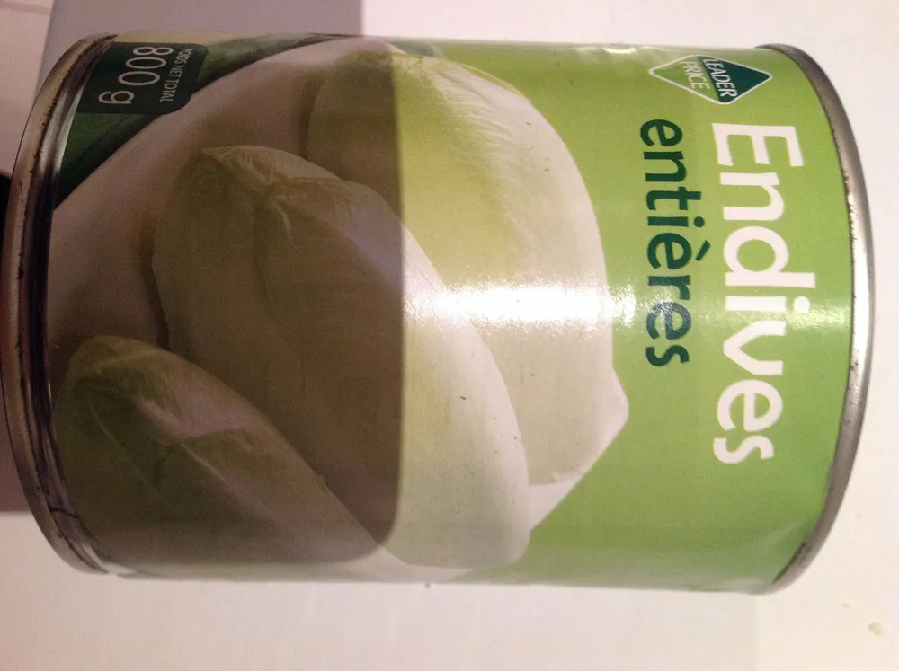 Endives entières