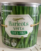 Haricots verts très fins