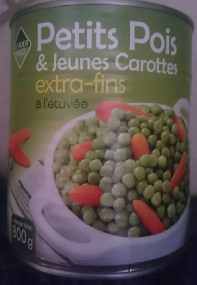 petits pois et jeunes carottes extra-fins