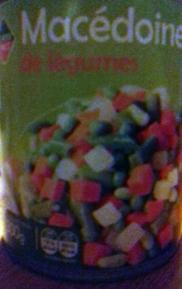 Macédoine de légumes