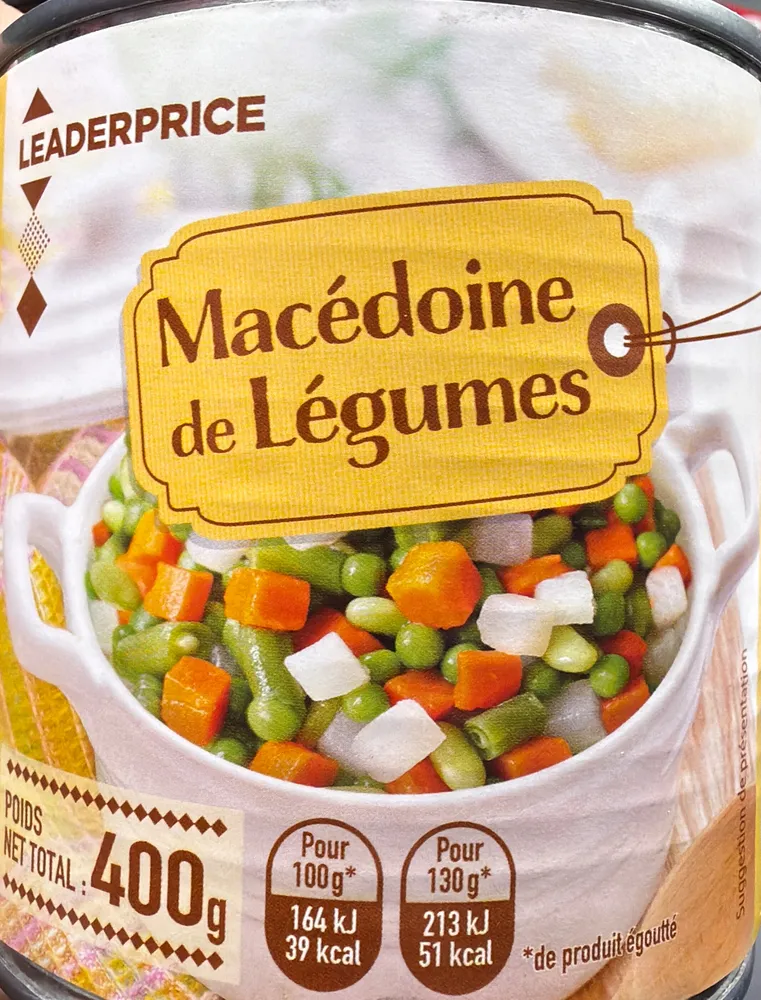 Macédoine de Légumes