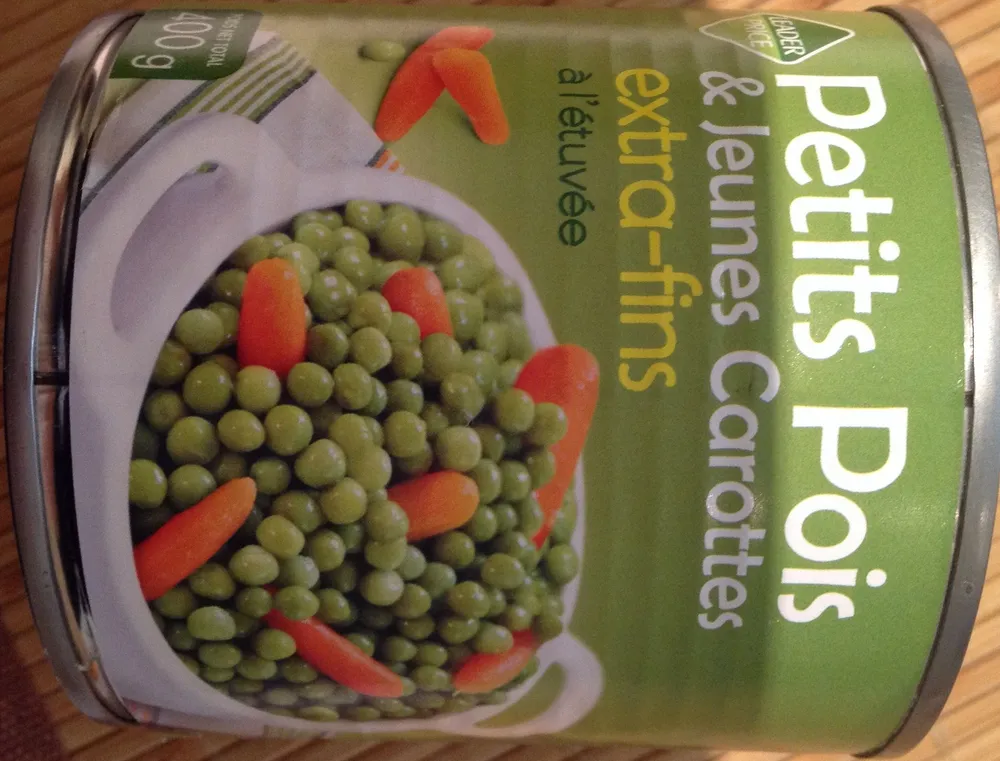 Petits Pois & Jeunes Carottes extra-fins à l'étuvée
