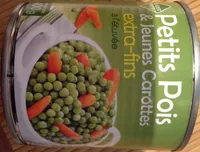 Petits Pois & Jeunes Carottes extra-fins à l'étuvée