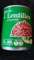 Lentilles préparées