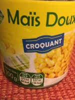 Maïs doux croquant