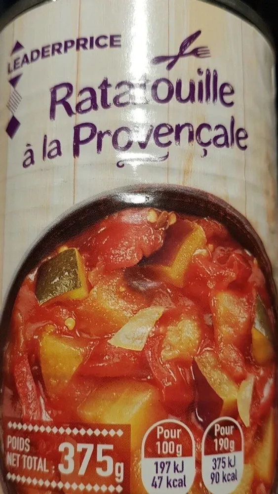 Ratatouille à la provençale