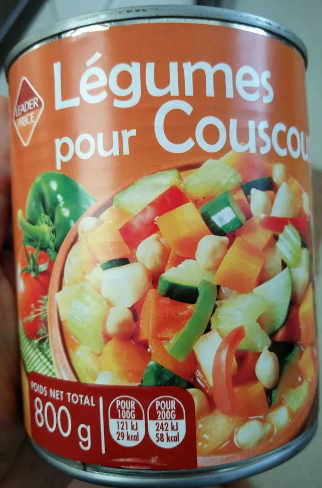 Légumes pour couscous