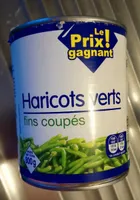 Haricots verts, fins coupés