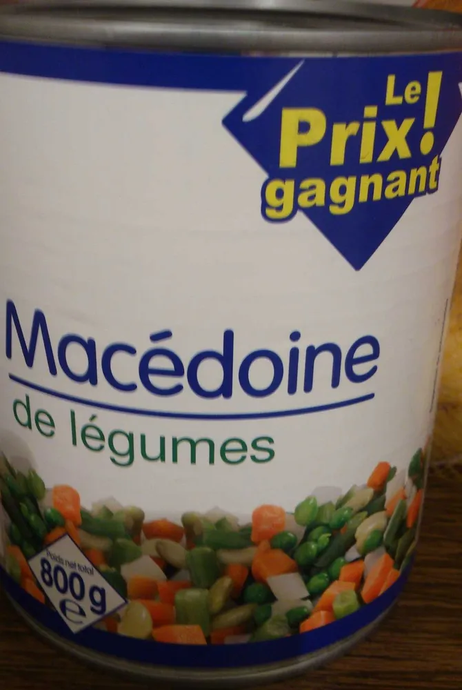 Macédoine de legumes