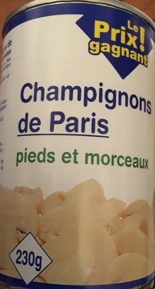 Champignons  de paris