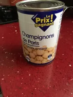 Champignons de Paris 1Er Choix Entiers