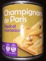 Champignons de Paris pieds et morceaux