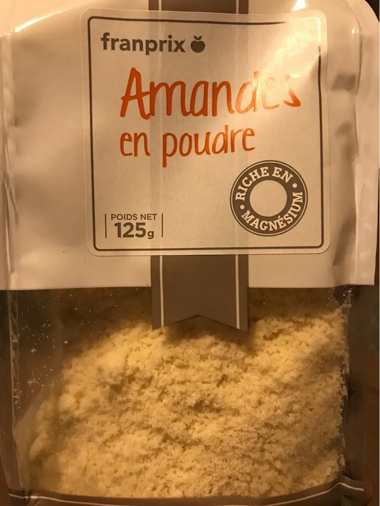Amandes en poudre