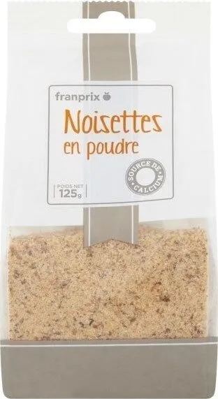 noisettes en poudre