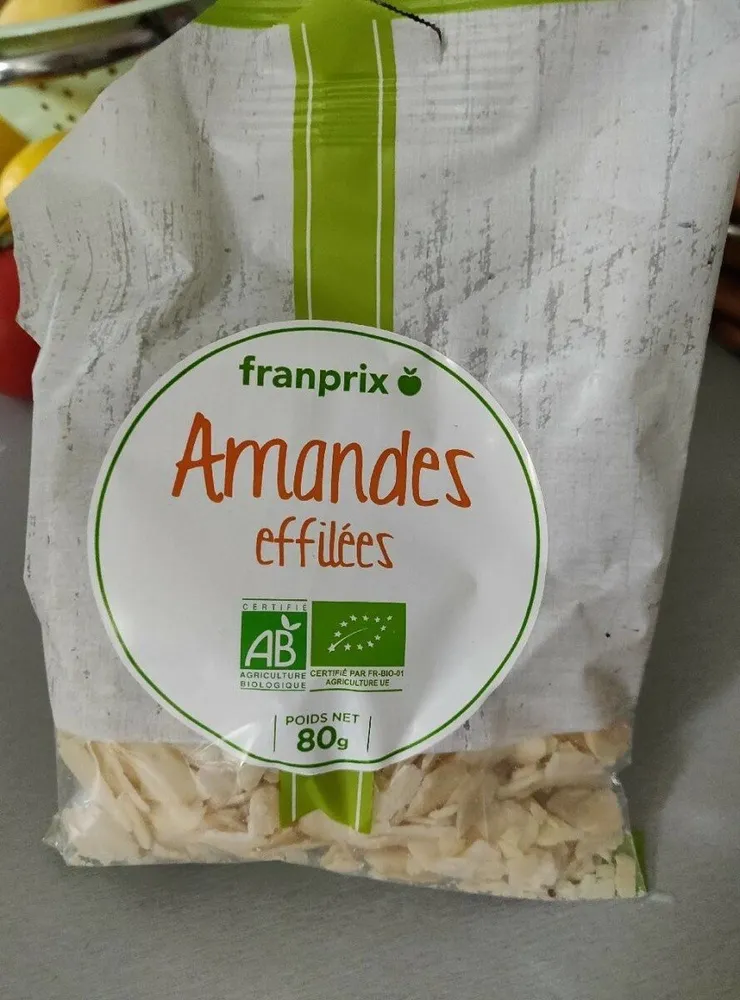 Amandes effilées