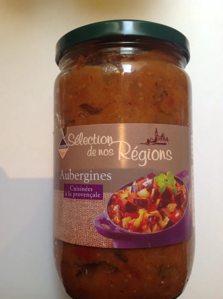 Aubergines cuisinées à la Provençale