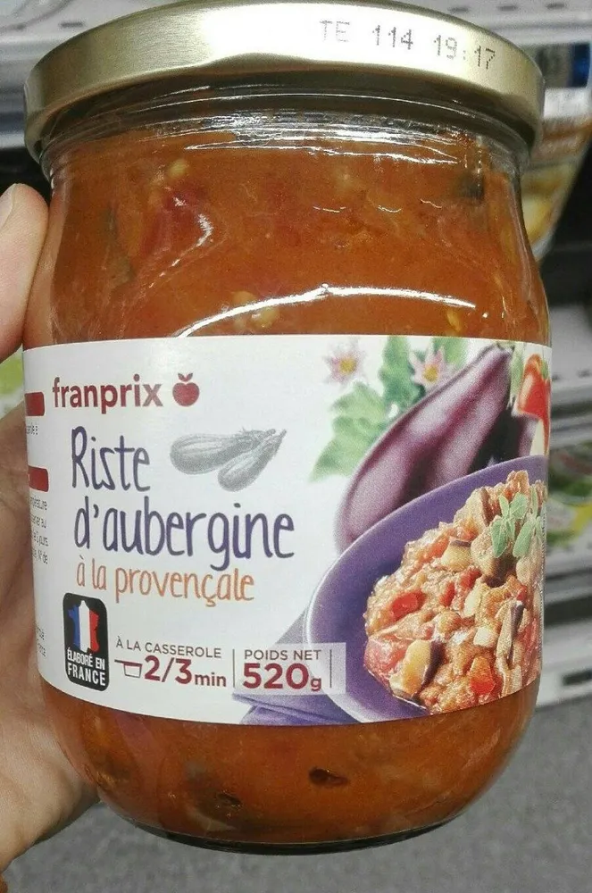 Riste d'Aubergine à la provençale