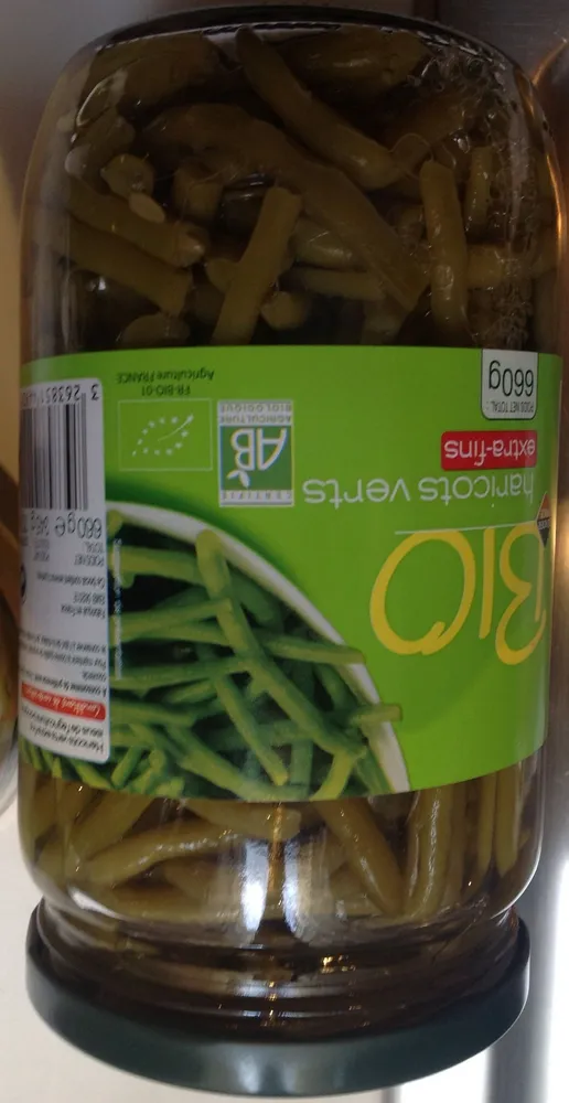 Haricots verts extra-fins Bio