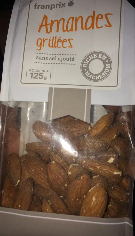 Amandes grillées