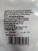 Raisins moelleux