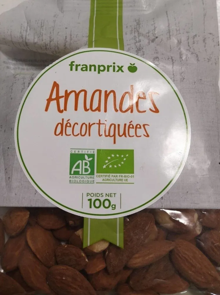 Amandes Décortiquées
