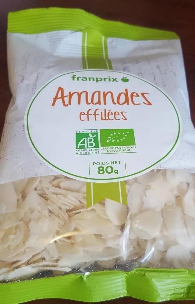 Amandes effilées