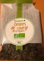 Graines de courge décortiquées