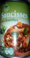 Saucisses aux lentilles