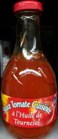 Sauce tomate cuisinée à l'huile de tournesol