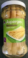 Asperges miniatures pelées main