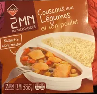 Couscous aux légumes et son poulet