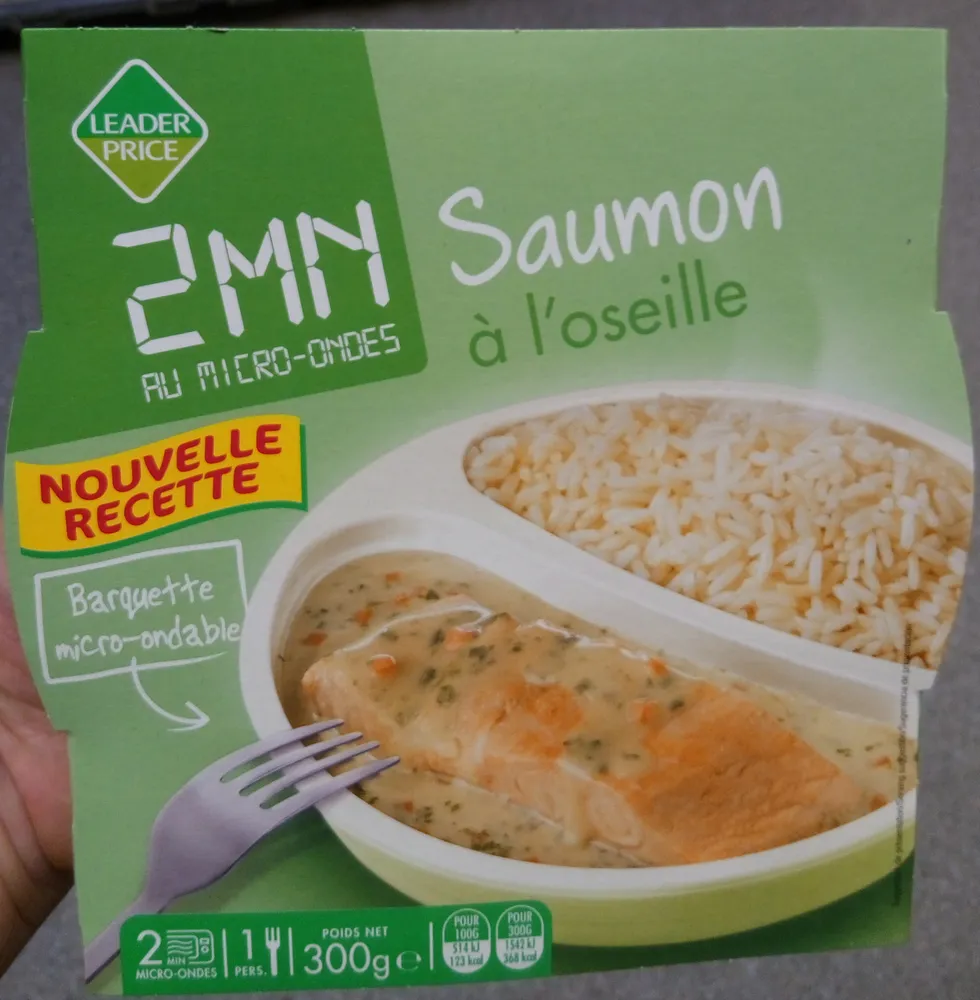 Saumon à l'oseille