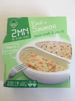 Pavé de saumon sauce Aneth et son riz