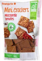 mini crackers tomate mozzarella bio