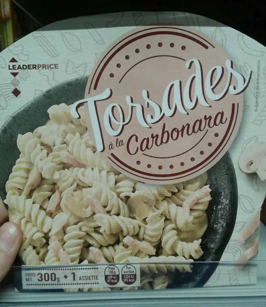 Torsades à la Carbonara