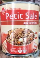 Petit salé aux lentilles