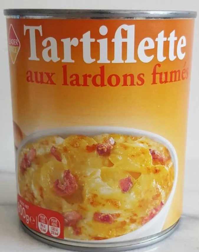 Tartiflette aux lardons fumés