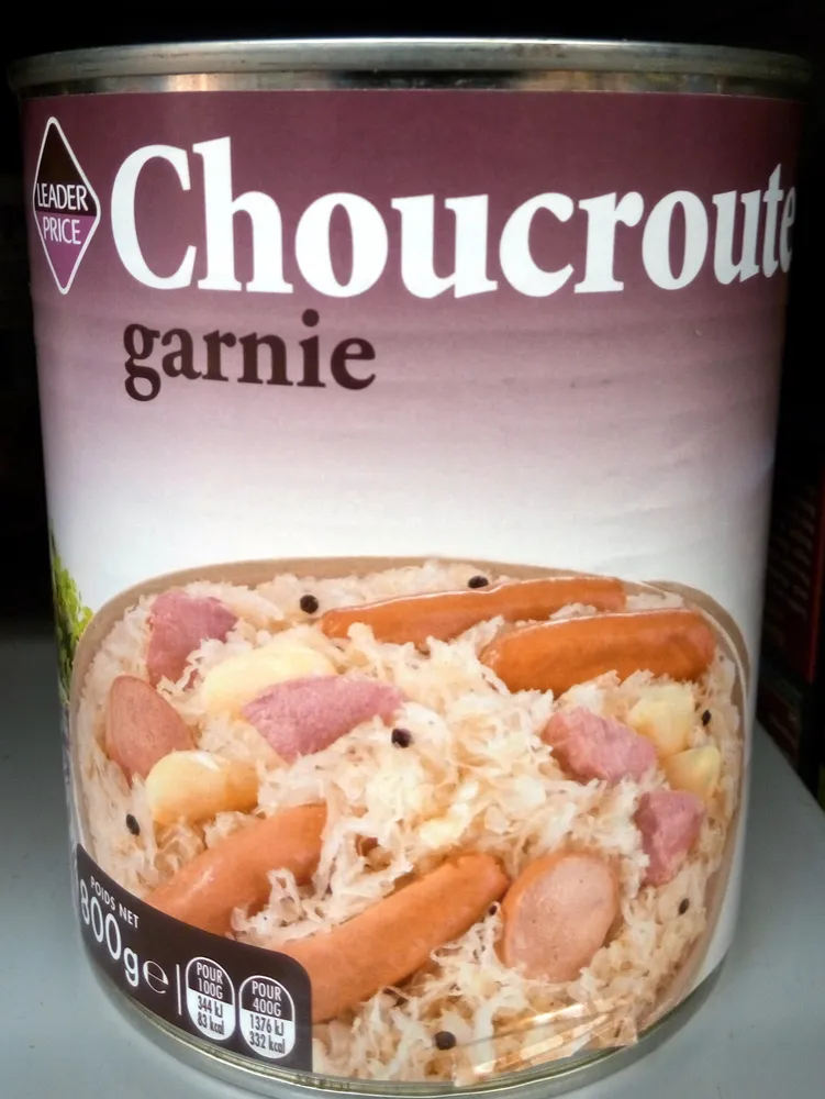 Choucroute garnie